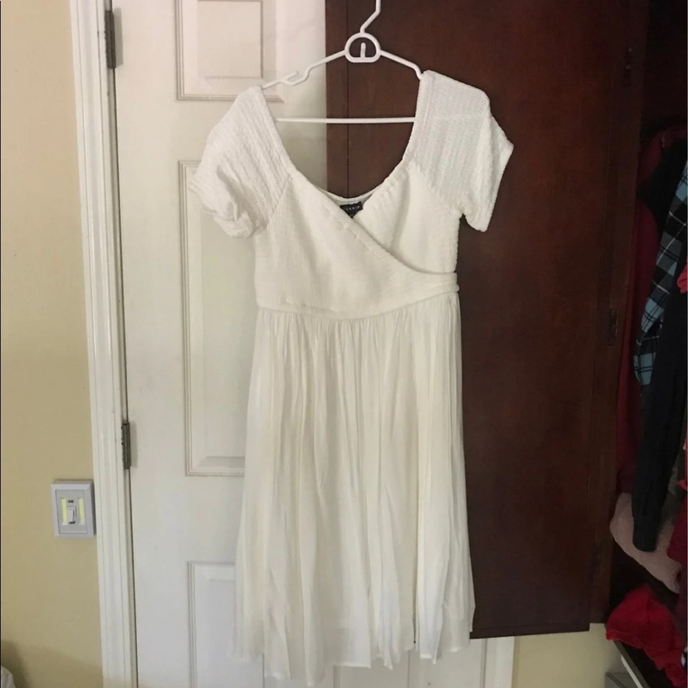 Torrid white skater dress 10/M/00